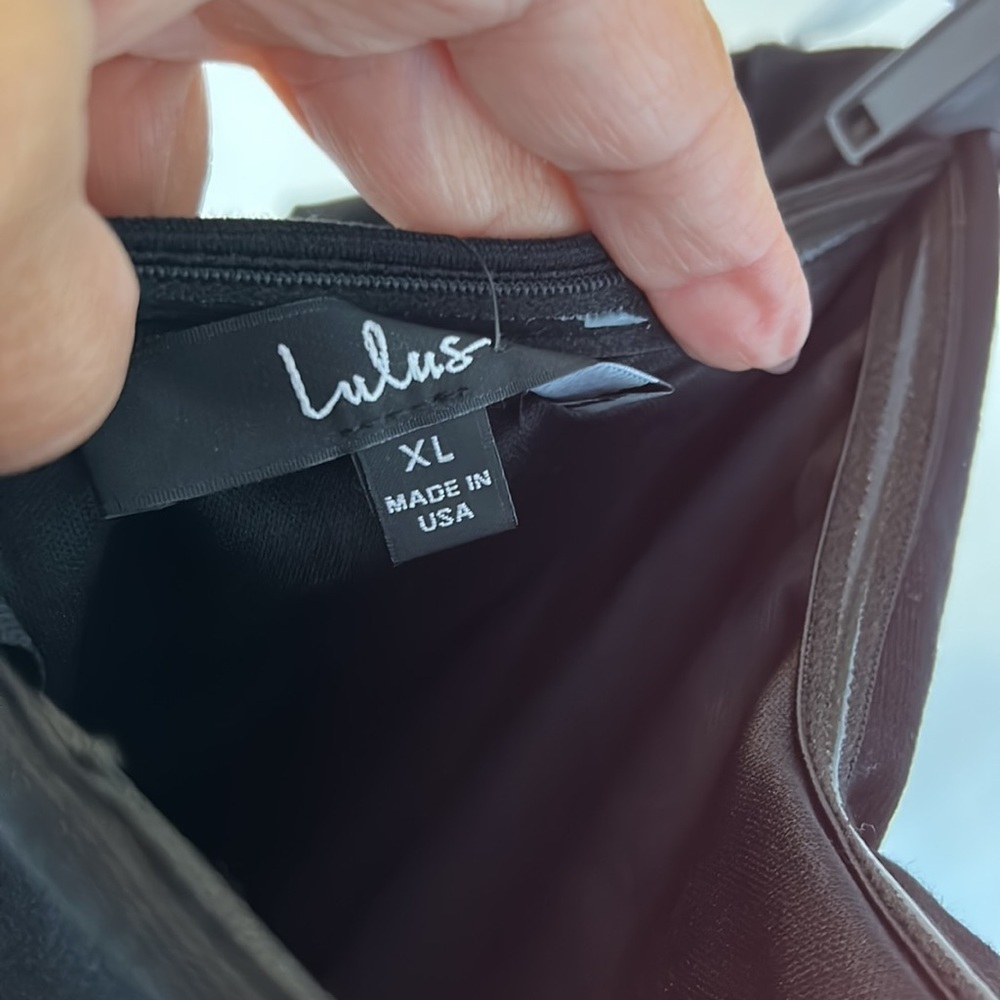 Lulus Impress Release Black Off Shoulder Puff Sleeve Jumpsuit - Picture 7 of 8